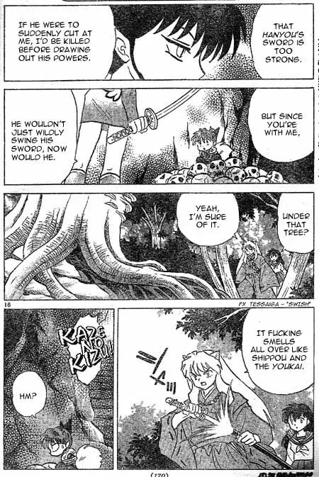 InuYasha Chapter 383 page 16 - Chapter 383: Mujina
