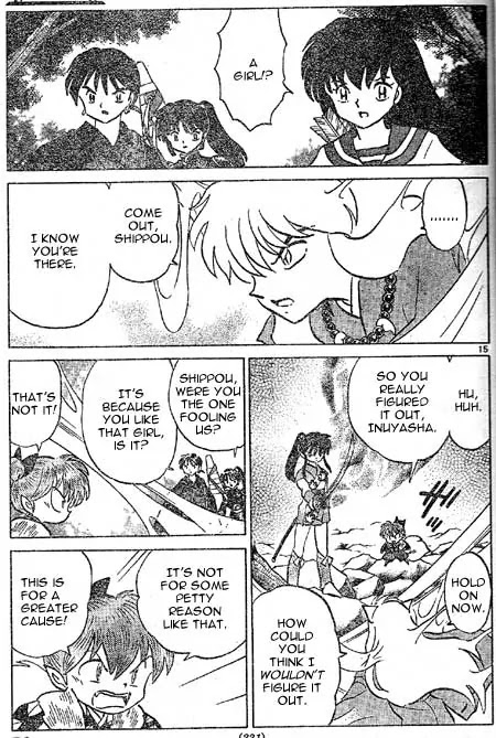 InuYasha Chapter 384 page 15 - Chapter 384: A Good Cause