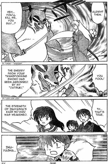 InuYasha Chapter 385 page 15 - Chapter 385: Datsuki