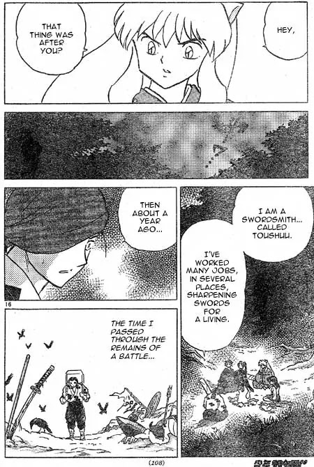 InuYasha Chapter 386 page 16 - Chapter 386: Toushuu