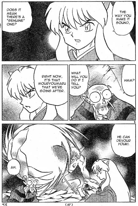 InuYasha Chapter 386 page 5 - Chapter 386: Toushuu