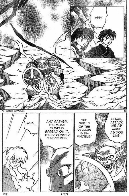 InuYasha Chapter 387 page 13 - Chapter 387: Ryuujin's Shield