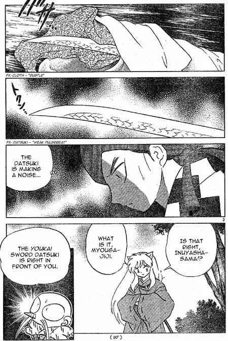 InuYasha Chapter 387 page 3 - Chapter 387: Ryuujin's Shield