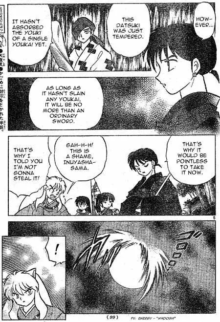 InuYasha Chapter 387 page 5 - Chapter 387: Ryuujin's Shield
