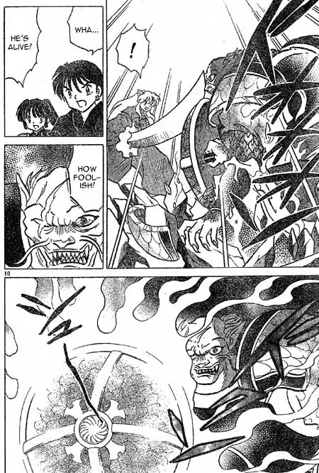 InuYasha Chapter 388 page 10 - Chapter 388: Datsuki's User