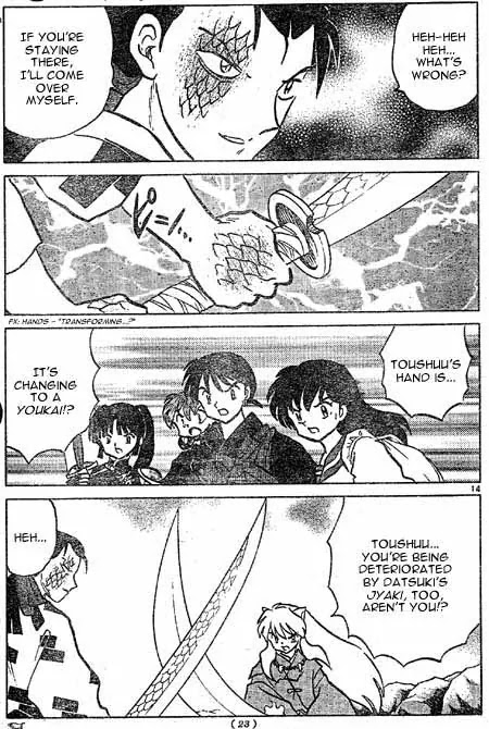 InuYasha Chapter 389 page 14 - Chapter 389: Rumiko Takahashi Presents