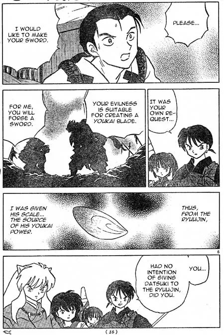 InuYasha Chapter 389 page 6 - Chapter 389: Rumiko Takahashi Presents