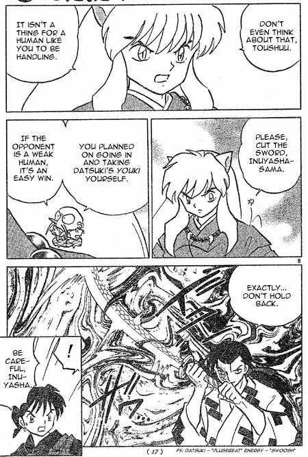 InuYasha Chapter 389 page 8 - Chapter 389: Rumiko Takahashi Presents