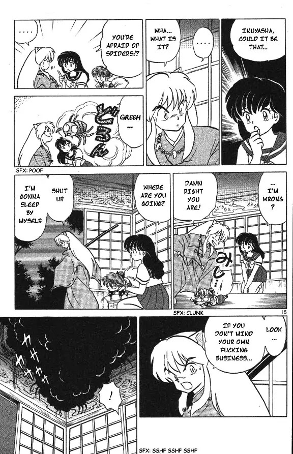 InuYasha Chapter 39 page 19 - Chapter 39: Spider Heads
