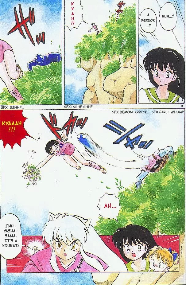 InuYasha Chapter 39 page 7 - Chapter 39: Spider Heads