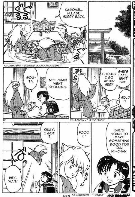 InuYasha Chapter 392 page 12 - Chapter 392: Peacebul Table