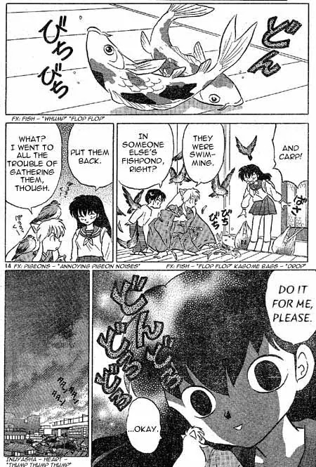 InuYasha Chapter 392 page 14 - Chapter 392: Peacebul Table