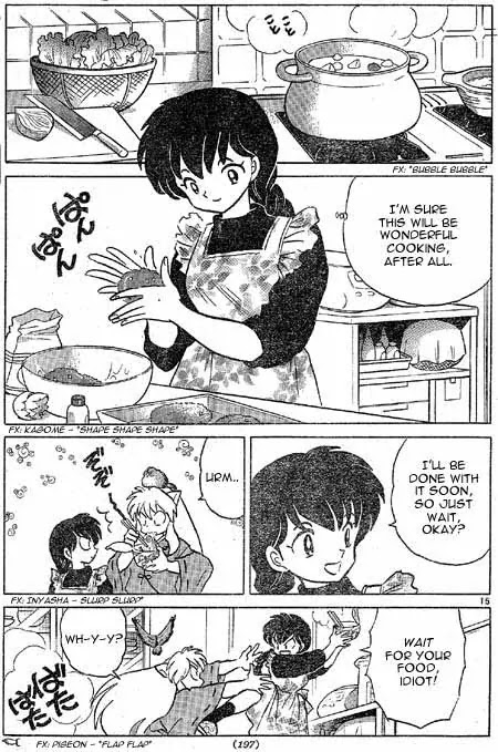 InuYasha Chapter 392 page 15 - Chapter 392: Peacebul Table