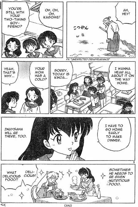 InuYasha Chapter 392 page 9 - Chapter 392: Peacebul Table