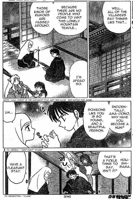 InuYasha Chapter 393 page 6 - Chapter 393: The Convent