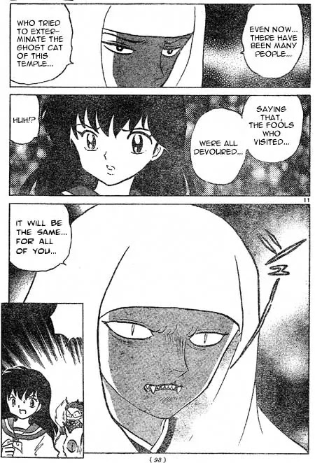 InuYasha Chapter 394 page 11 - Chapter 394: Ghost Cat