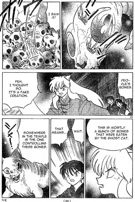 InuYasha Chapter 394 page 13 - Chapter 394: Ghost Cat