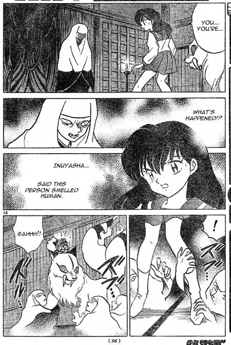 InuYasha Chapter 394 page 14 - Chapter 394: Ghost Cat