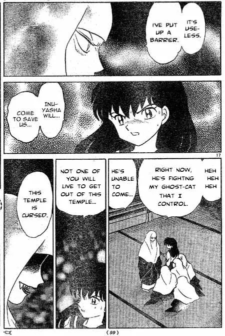 InuYasha Chapter 394 page 17 - Chapter 394: Ghost Cat
