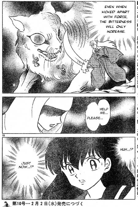 InuYasha Chapter 394 page 18 - Chapter 394: Ghost Cat