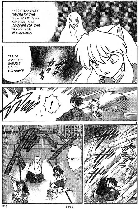 InuYasha Chapter 394 page 3 - Chapter 394: Ghost Cat