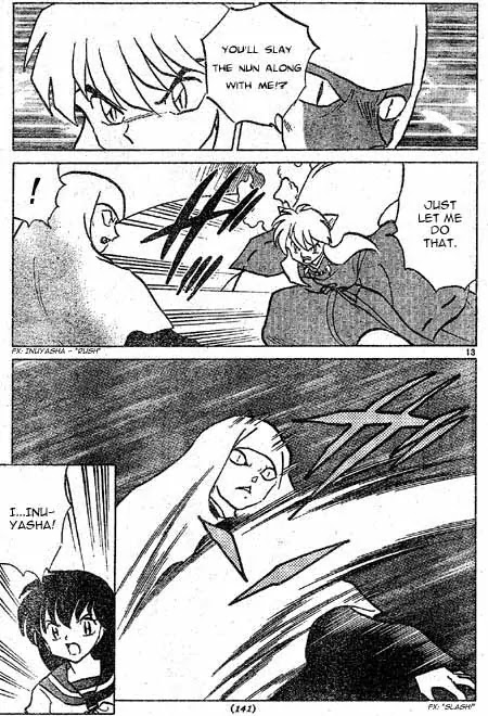InuYasha Chapter 395 page 13 - Chapter 395: Dragon-Scaled Tessaiga