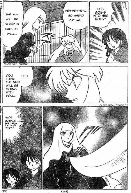 InuYasha Chapter 395 page 15 - Chapter 395: Dragon-Scaled Tessaiga