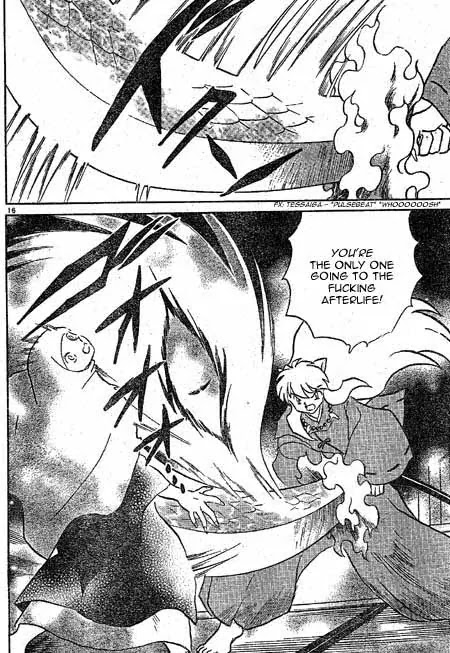 InuYasha Chapter 395 page 16 - Chapter 395: Dragon-Scaled Tessaiga