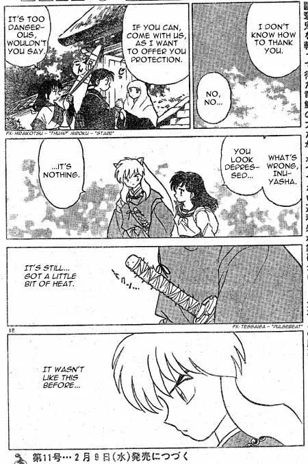 InuYasha Chapter 395 page 18 - Chapter 395: Dragon-Scaled Tessaiga