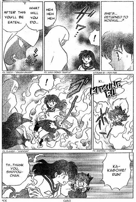 InuYasha Chapter 395 page 3 - Chapter 395: Dragon-Scaled Tessaiga