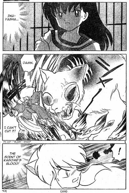 InuYasha Chapter 395 page 5 - Chapter 395: Dragon-Scaled Tessaiga