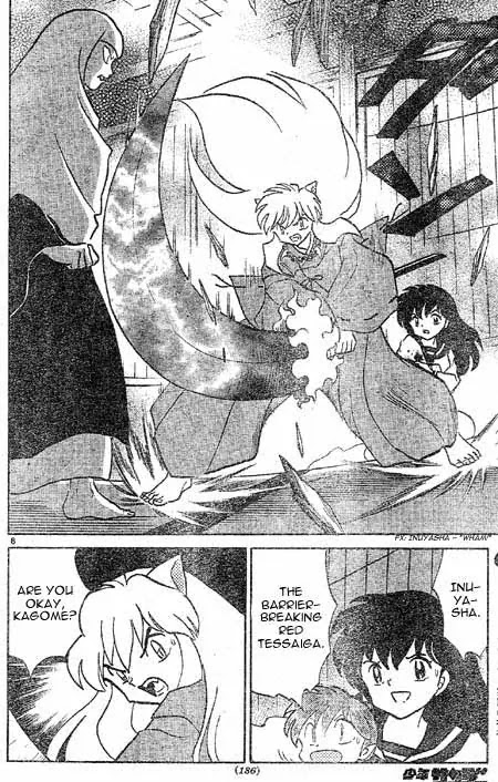 InuYasha Chapter 395 page 8 - Chapter 395: Dragon-Scaled Tessaiga