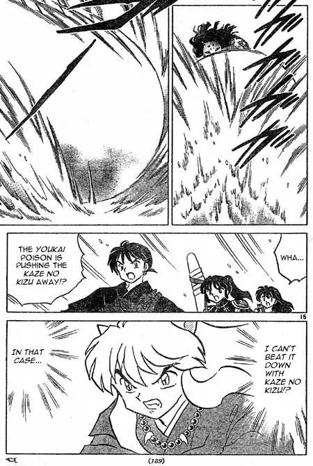 InuYasha Chapter 396 page 15 - Chapter 396: Dokumizuchi