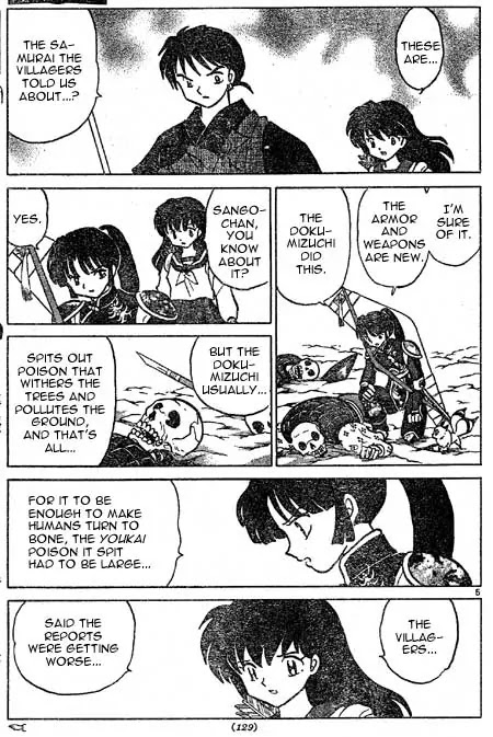 InuYasha Chapter 396 page 5 - Chapter 396: Dokumizuchi