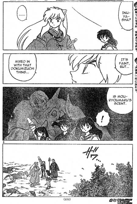 InuYasha Chapter 396 page 6 - Chapter 396: Dokumizuchi