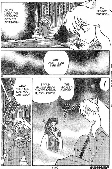 InuYasha Chapter 397 page 10 - Chapter 397: Byakuya Of Thusionary Dreams