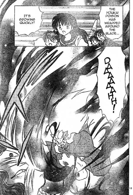 InuYasha Chapter 398 page 13 - Chapter 398: Tessaiga's Accidental Backfire