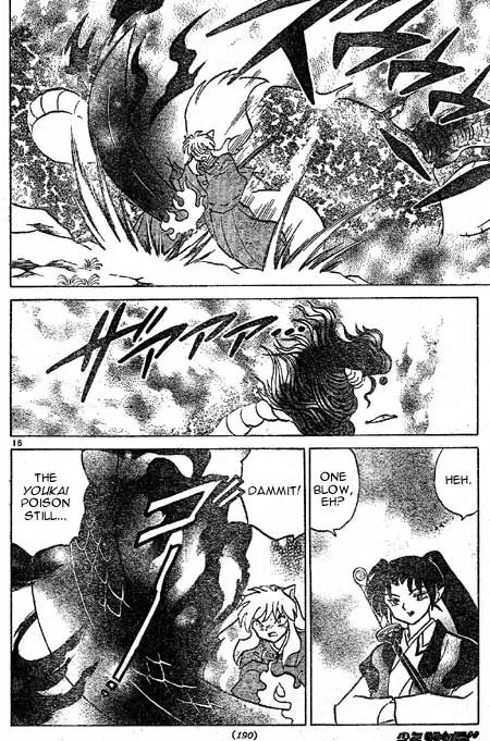 InuYasha Chapter 398 page 16 - Chapter 398: Tessaiga's Accidental Backfire