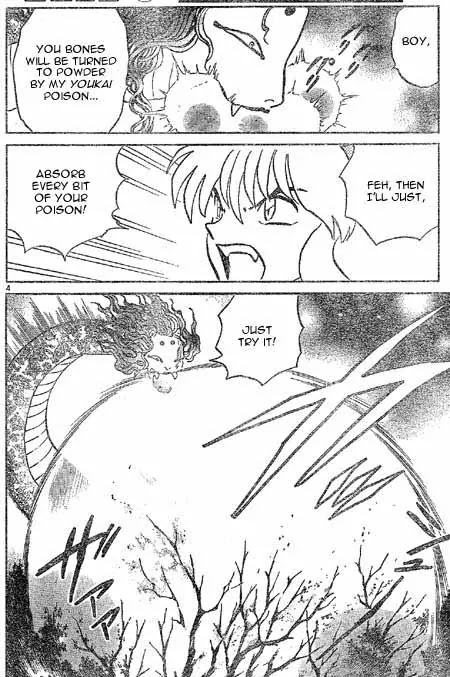 InuYasha Chapter 398 page 4 - Chapter 398: Tessaiga's Accidental Backfire