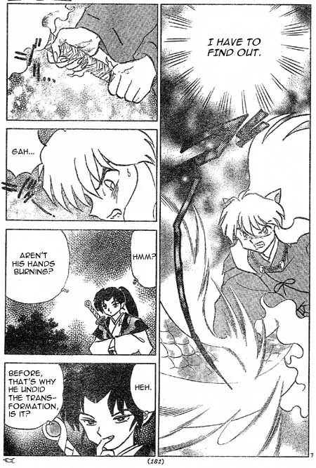 InuYasha Chapter 398 page 7 - Chapter 398: Tessaiga's Accidental Backfire