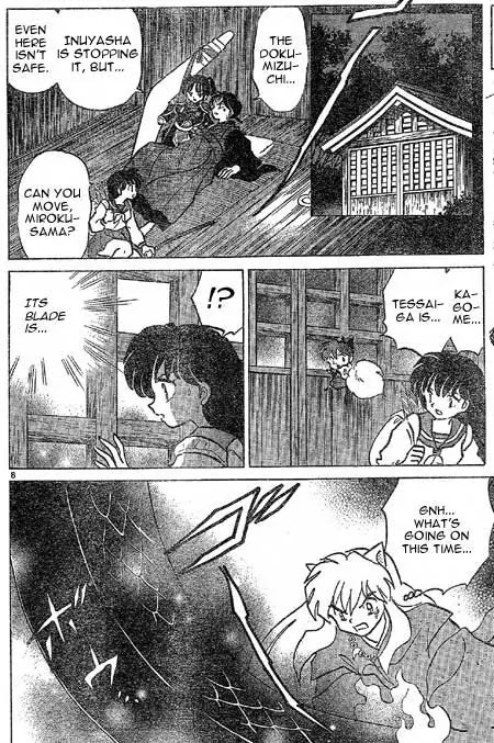 InuYasha Chapter 398 page 8 - Chapter 398: Tessaiga's Accidental Backfire