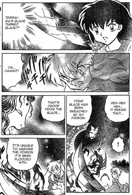 InuYasha Chapter 398 page 9 - Chapter 398: Tessaiga's Accidental Backfire