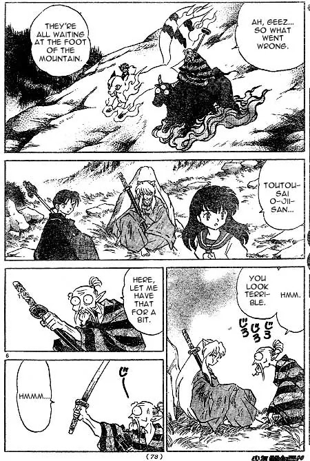 InuYasha Chapter 399 page 6 - Chapter 399: The Most Powerful Sword