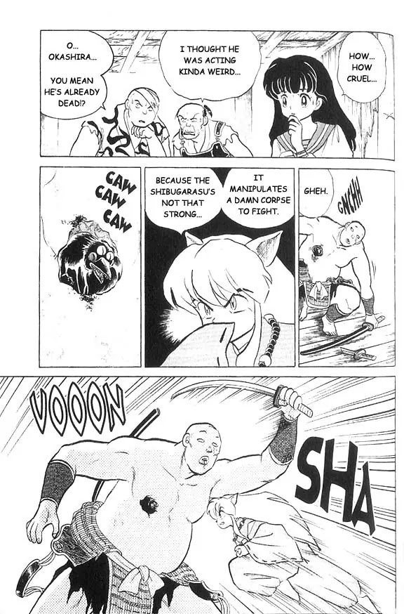 InuYasha Chapter 4 page 12 - Chapter 4: Corpse Dancing Crow