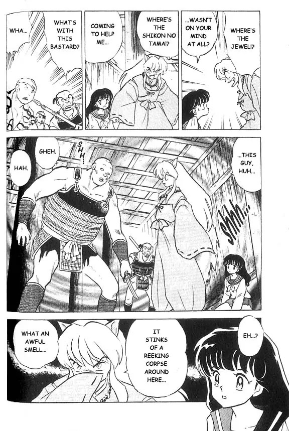 InuYasha Chapter 4 page 9 - Chapter 4: Corpse Dancing Crow