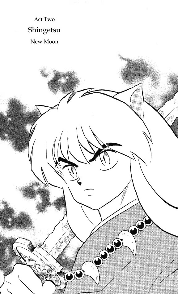 InuYasha Chapter 40 page 1 - Chapter 40: New Moon