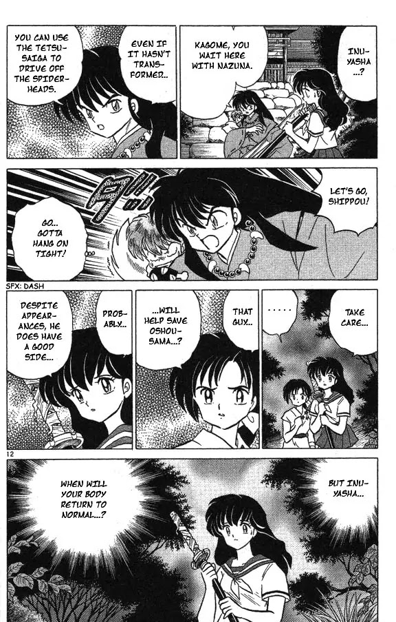 InuYasha Chapter 40 page 12 - Chapter 40: New Moon