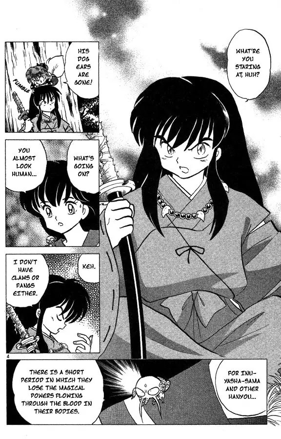 InuYasha Chapter 40 page 4 - Chapter 40: New Moon