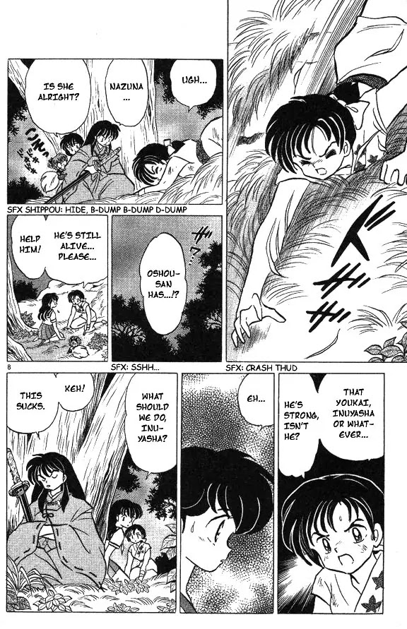 InuYasha Chapter 40 page 8 - Chapter 40: New Moon