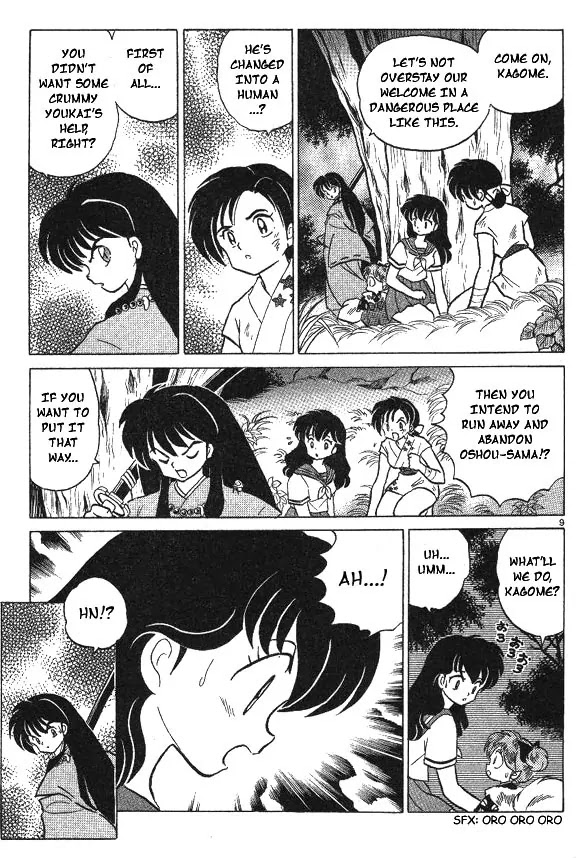 InuYasha Chapter 40 page 9 - Chapter 40: New Moon